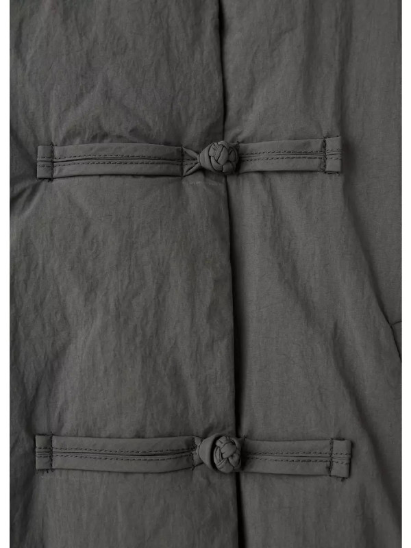 Anorak acolchado alamares