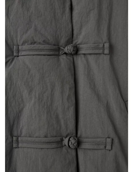 Anorak acolchado alamares