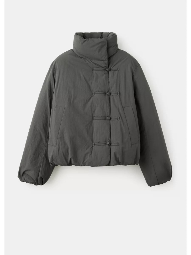 Anorak acolchado alamares