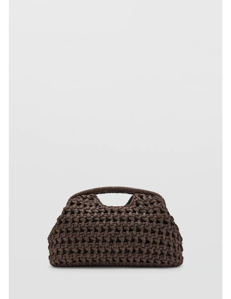 Natural fibre handbag