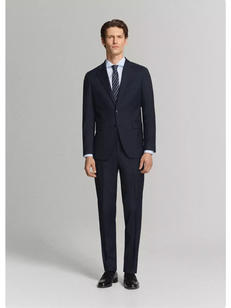 Slim fit Milano suit trousers
