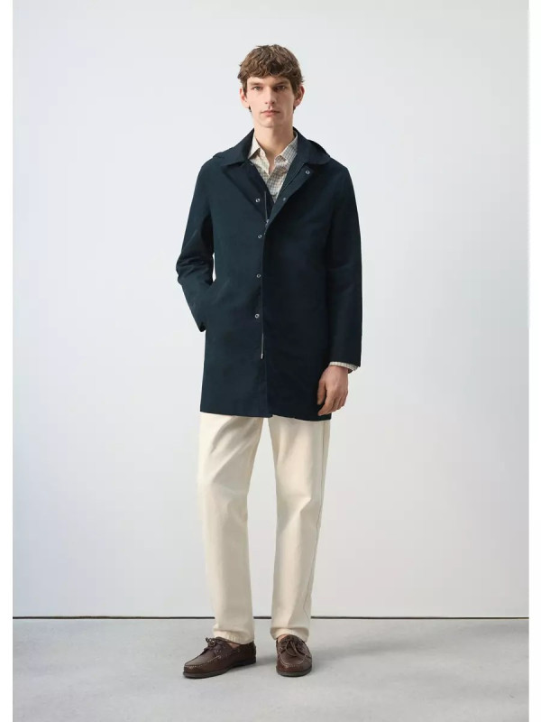 Parka water-repellent capucha desmontable