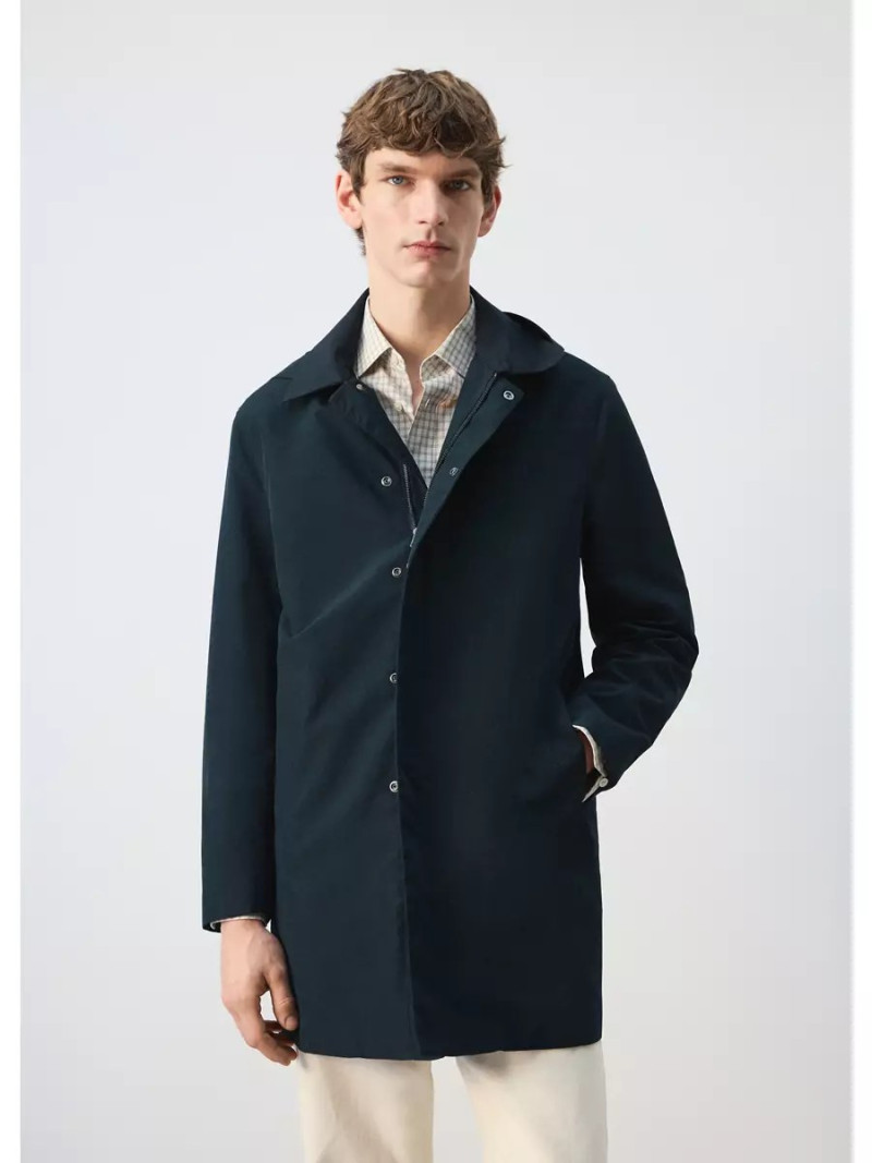 Parka water-repellent capucha desmontable