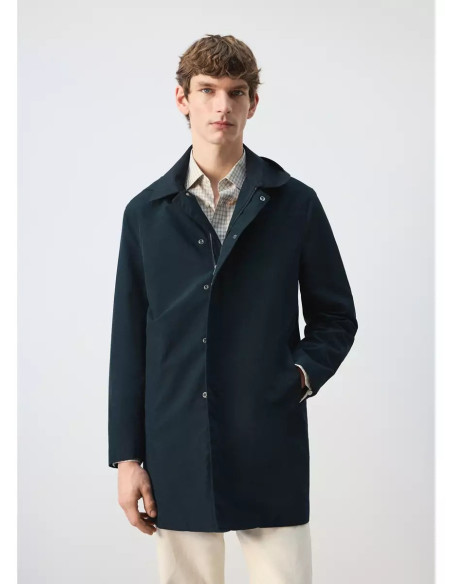 Parka water-repellent capucha desmontable