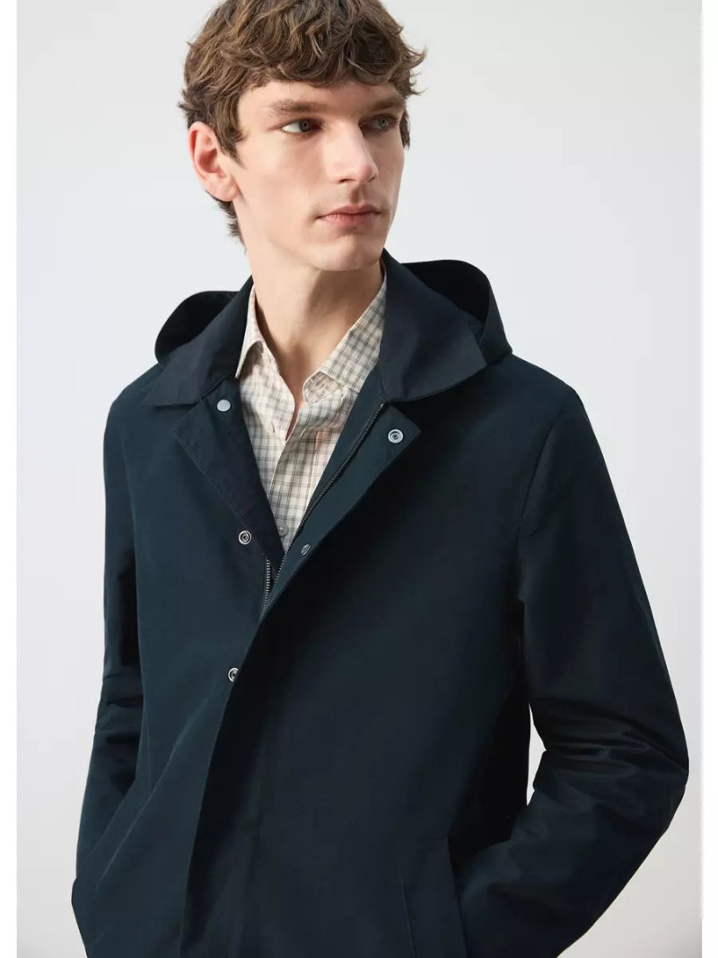 Parka water-repellent capucha desmontable