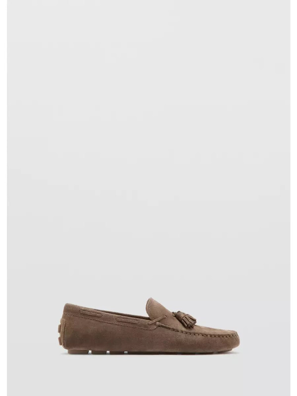 Zapato driver ante flecos